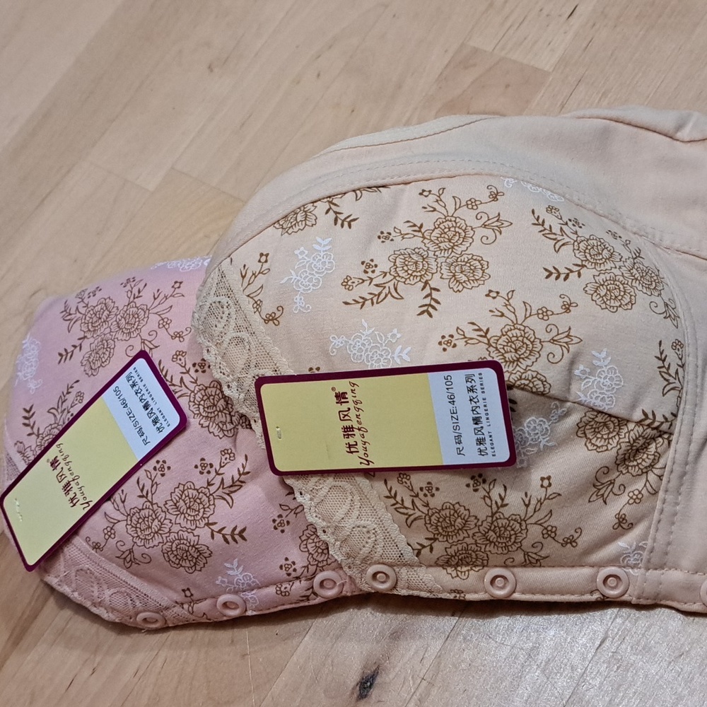 Glamorette Front Snap Comfort Bras 40C